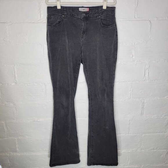 Cabi Women's Size 14 Jeans Curvy Slim Boot Gray - Picture 1 of 4